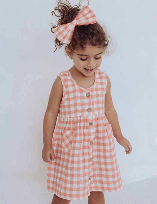 Gingham Pinnie