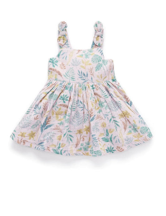 Tie Shoulder Dress