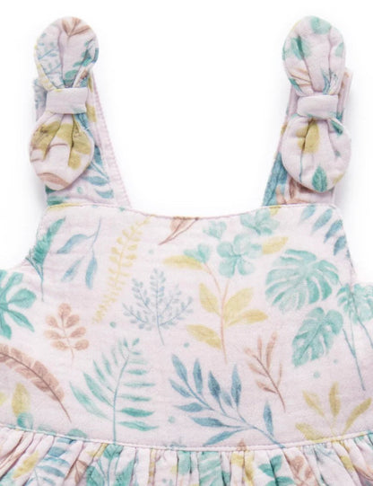 Tie Shoulder Dress